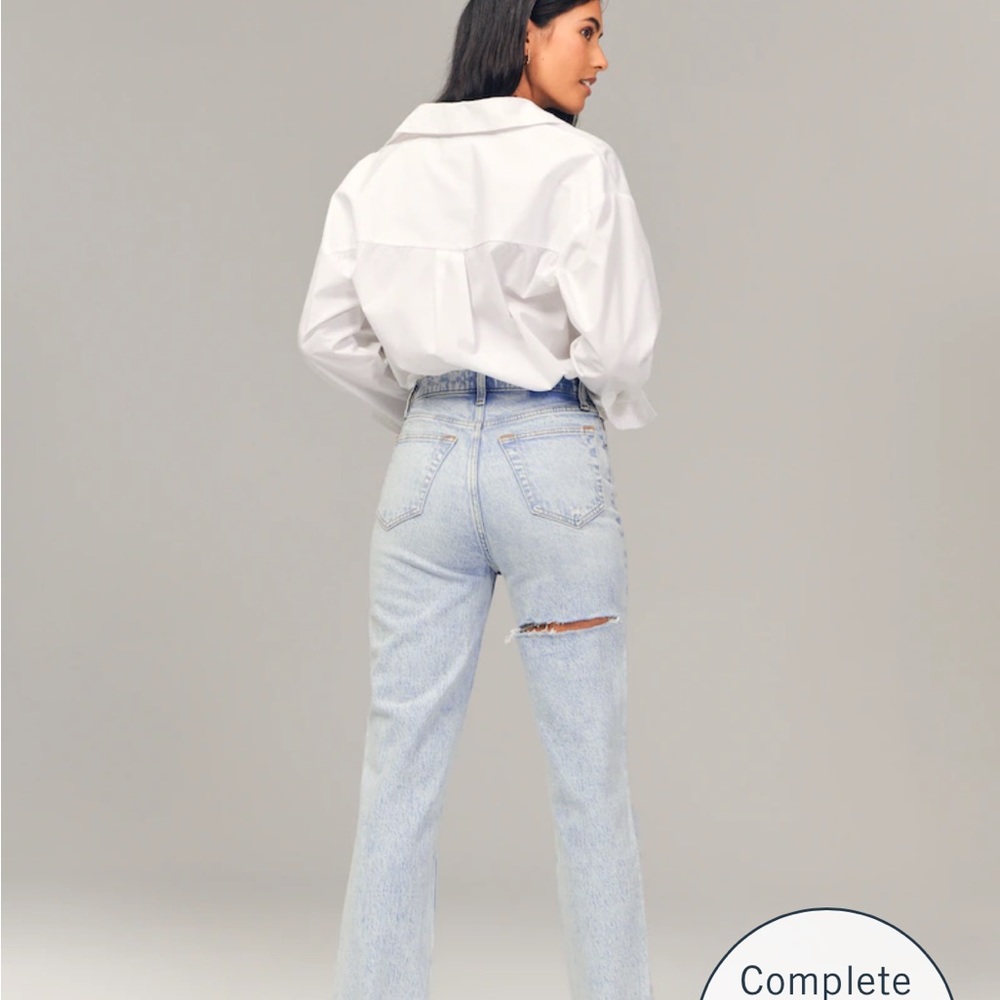 Abercrombie Ultra High Rise Jeans